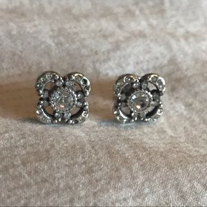 Silver Brighton Stud Earring